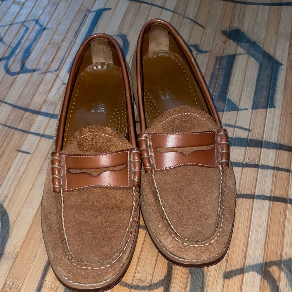 Stylish Brown Suede Loafers